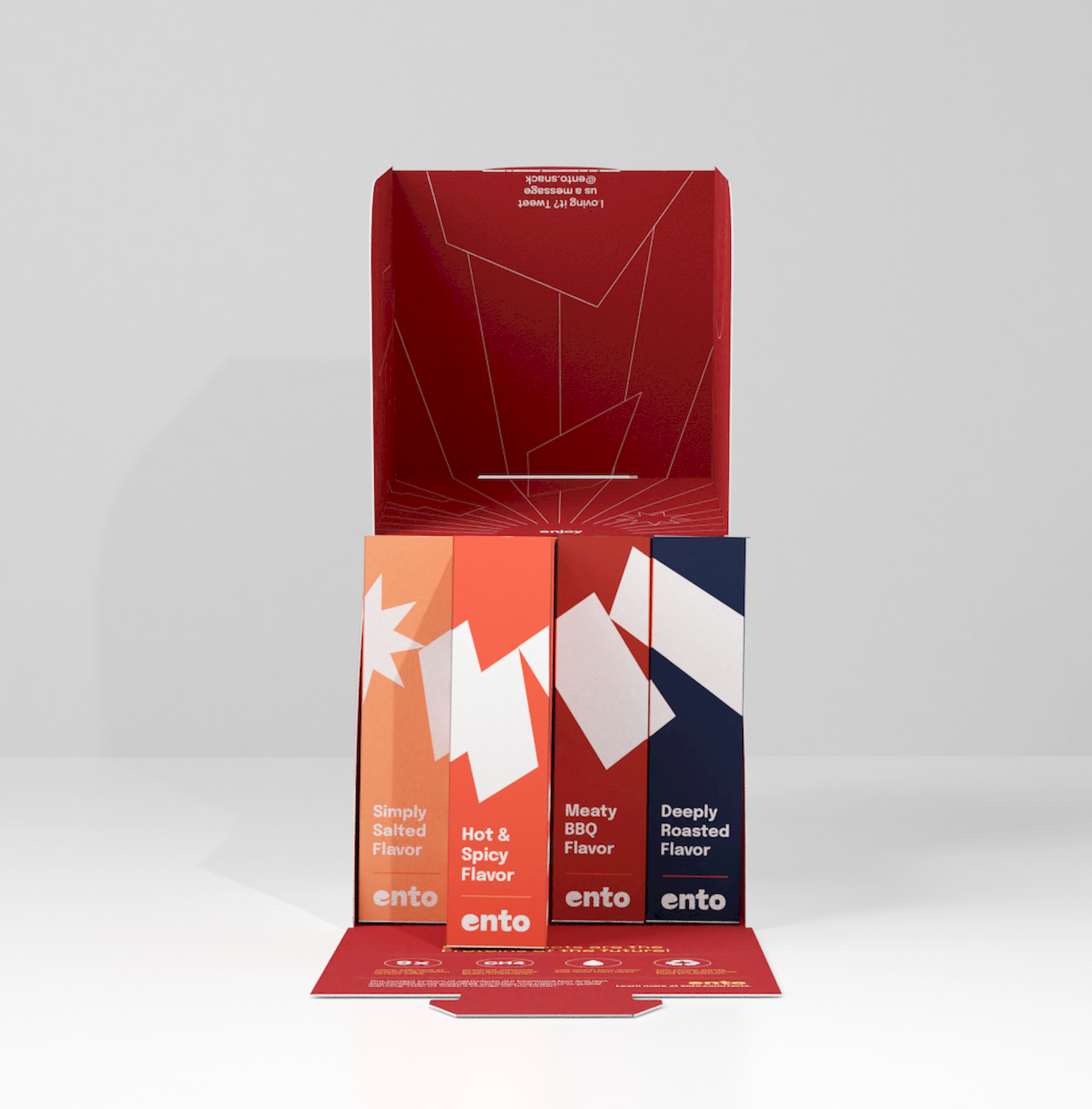 Ento packaging side view B